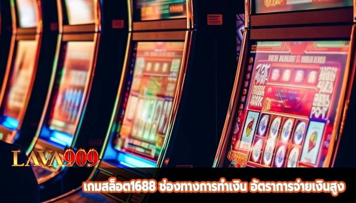 เกมสล็อต1688 ช่องทางการทำเงิน อัตราการจ่ายเงินสูง