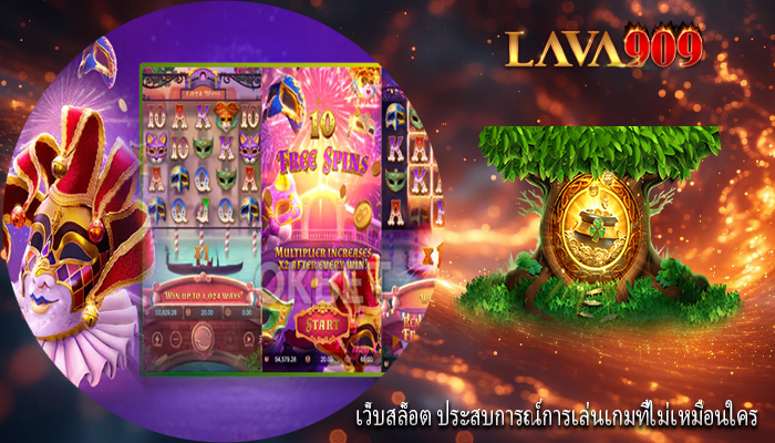 เว็บสล็อต ประสบการณ์การเล่นเกมที่ไม่เหมือนใคร